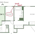 Room for rent in Midtown #10
