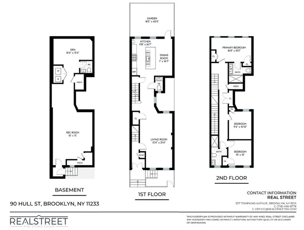 3 bedrooms apartment for rent in Bedford Stuyvesant - Brooklyn, New York