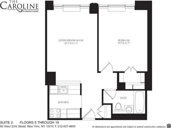 1 bedroom apartment for rent in Flatiron - Manhattan, New York