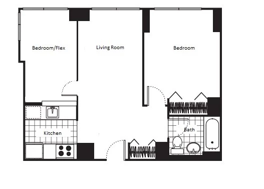 2 bedrooms apartment for rent in Chelsea - Manhattan, New York