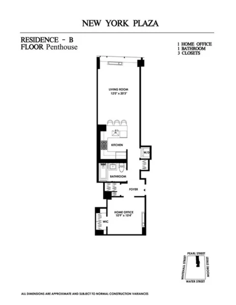 Studio Apartment for rent in FiDi - Manhattan, New York