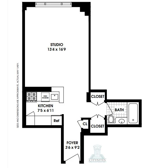 Studio Apartment for rent in Midtown West - Manhattan, New York