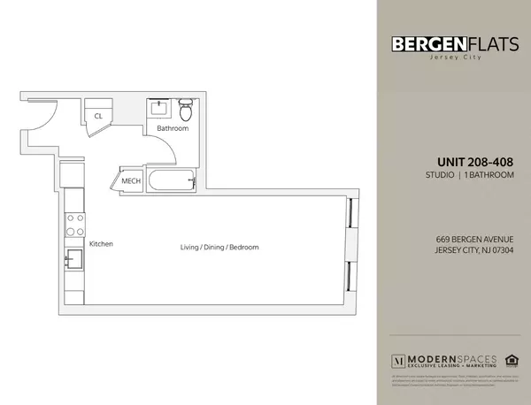 Studio Apartment for rent in Jersey City - Jersey City / Hoboken, New York