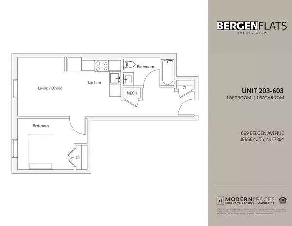 1 bedroom apartment for rent in Jersey City - Jersey City / Hoboken, New York