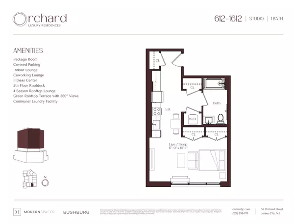 Studio Apartment for rent in Jersey City - Jersey City / Hoboken, New York