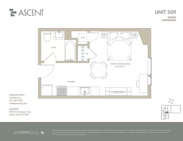 Studio Apartment for rent in Jersey City - Jersey City / Hoboken, New York