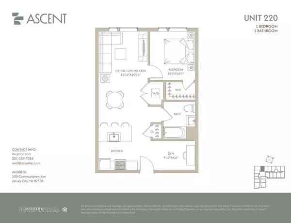 1 bedroom apartment for rent in Jersey City - Jersey City / Hoboken, New York