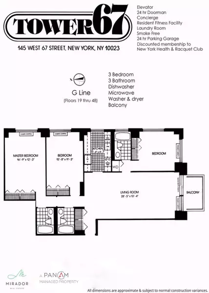 3 bedrooms apartment for rent in Upper West Side - Manhattan, New York