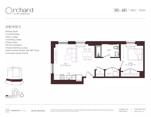 1 bedroom apartment for rent in Jersey City - Jersey City / Hoboken, New York