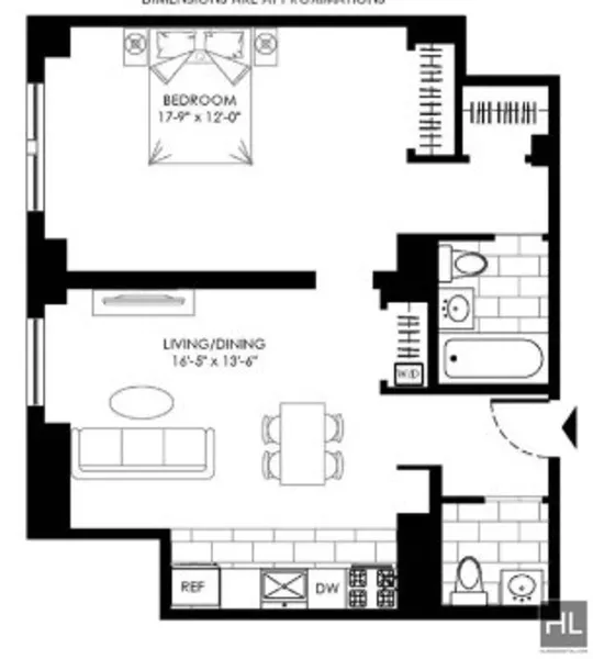 1 bedroom apartment for rent in Tribeca - Manhattan, New York