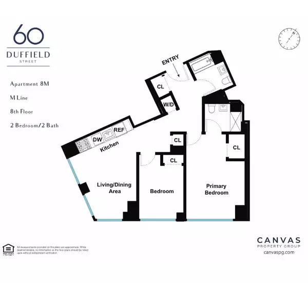 2 bedrooms apartment for rent in Downtown Brooklyn - Brooklyn, New York