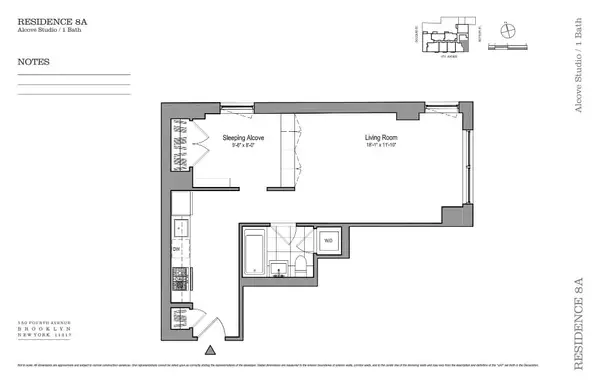 Studio Apartment for rent in Park Slope - Brooklyn, New York