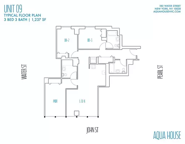 3 bedrooms apartment for rent in FiDi - Manhattan, New York