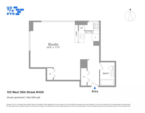 Studio Apartment for rent in Midtown - Manhattan, New York