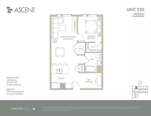 1 bedroom apartment for rent in Jersey City - Jersey City / Hoboken, New York