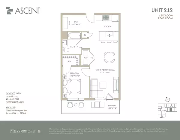 1 bedroom apartment for rent in Jersey City - Jersey City / Hoboken, New York