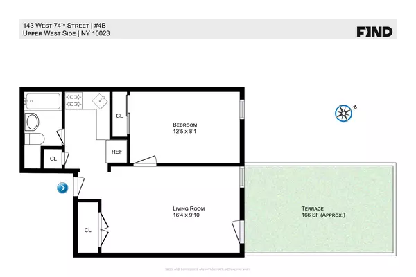 1 bedroom apartment for rent in Upper West Side - Manhattan, New York