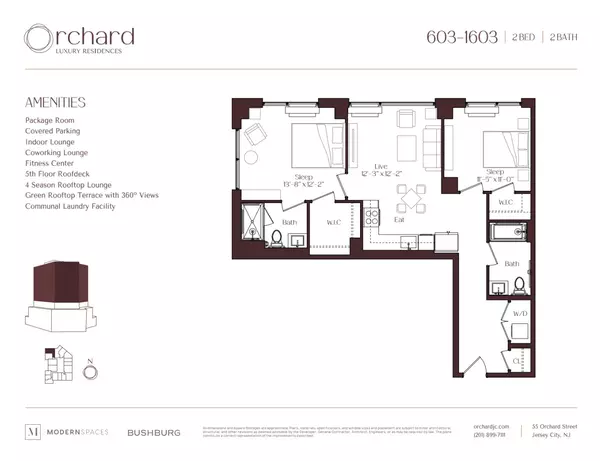 2 bedrooms apartment for rent in Jersey City - Jersey City / Hoboken, New York