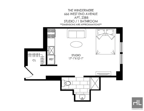 Studio Apartment for rent in Tribeca - Manhattan, New York