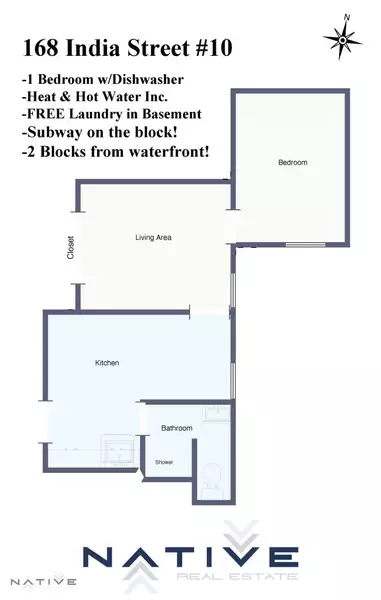 1 bedroom apartment for rent in Greenpoint - Brooklyn, New York