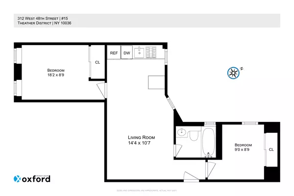 2 bedrooms apartment for rent in Midtown West - Manhattan, New York