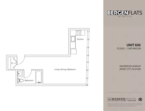 Studio Apartment for rent in Jersey City - Jersey City / Hoboken, New York