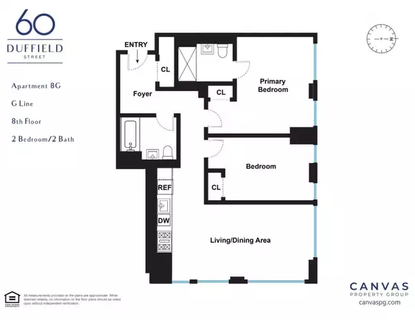 2 bedrooms apartment for rent in Downtown Brooklyn - Brooklyn, New York