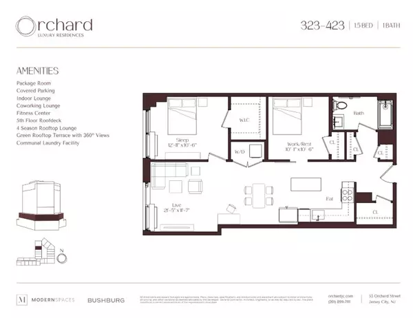 2 bedrooms apartment for rent in Jersey City - Jersey City / Hoboken, New York