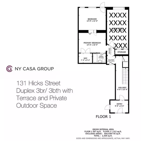 3 bedrooms apartment for rent in Brooklyn Heights - Brooklyn, New York