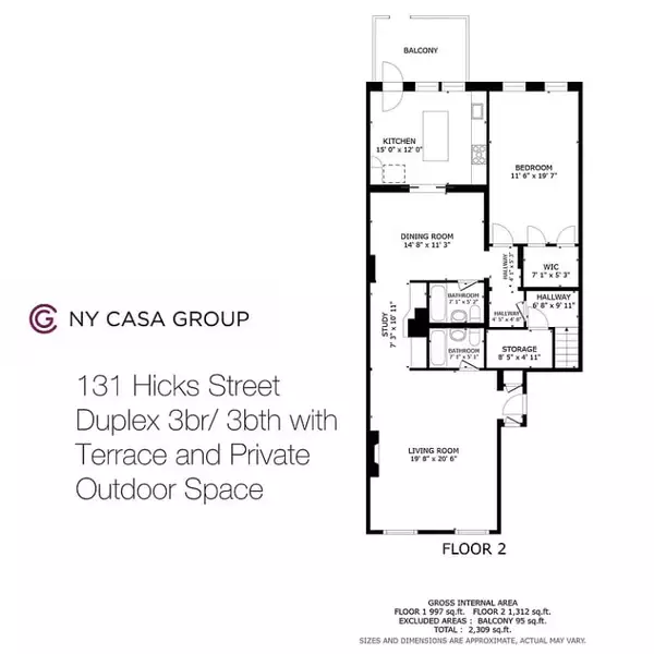 3 bedrooms apartment for rent in Brooklyn Heights - Brooklyn, New York