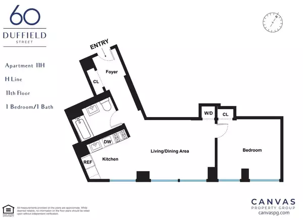 1 bedroom apartment for rent in Downtown Brooklyn - Brooklyn, New York