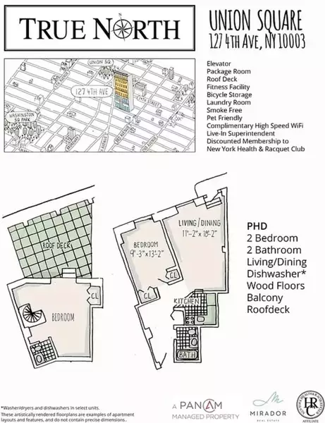 2 bedrooms apartment for rent in East Village - Manhattan, New York