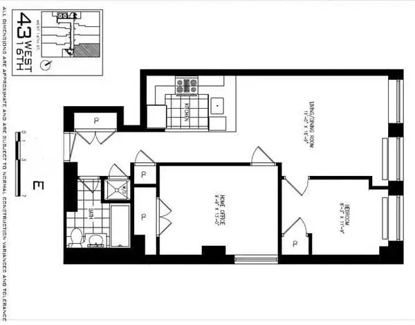 2 bedrooms apartment for rent in Union Square - Manhattan, New York