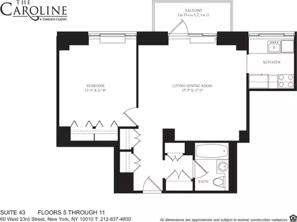 1 bedroom apartment for rent in Flatiron - Manhattan, New York