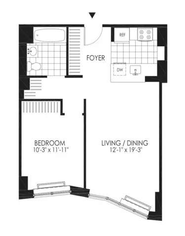 1 bedroom apartment for rent in LIC - Queens, New York