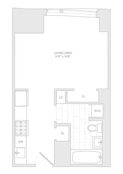 Studio Apartment for rent in FiDi - Manhattan, New York