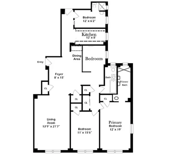 4 bedrooms apartment for rent in Upper West Side - Manhattan, New York