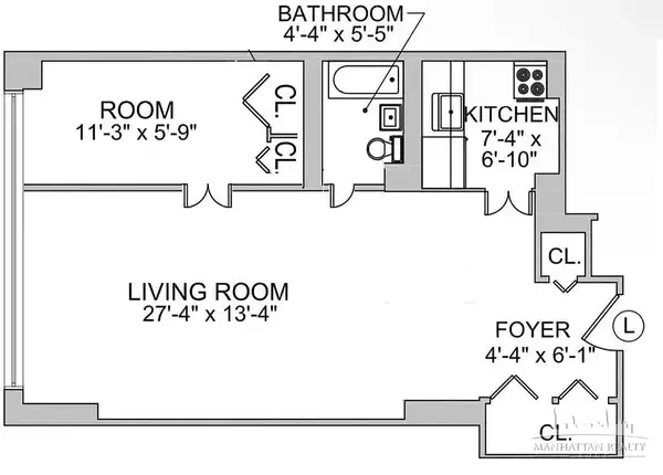 1 bedroom apartment for rent in Union Square - Manhattan, New York