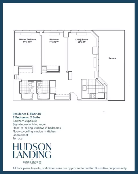 2 bedrooms apartment for rent in Midtown West - Manhattan, New York