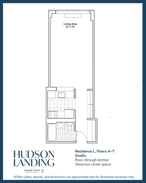 Studio Apartment for rent in Midtown West - Manhattan, New York