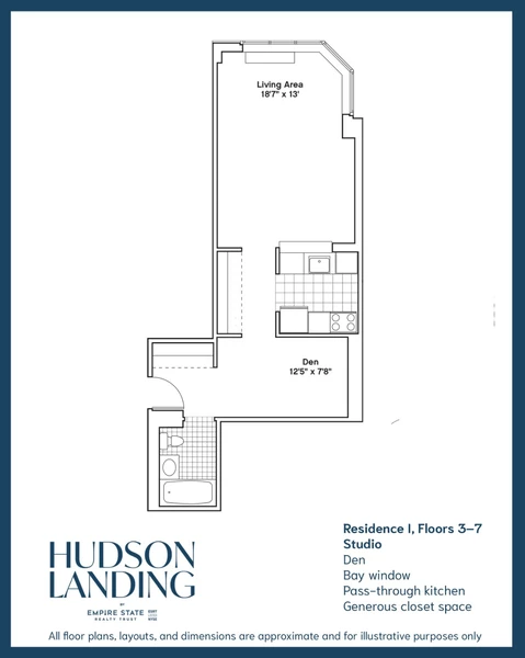 Studio Apartment for rent in Midtown West - Manhattan, New York