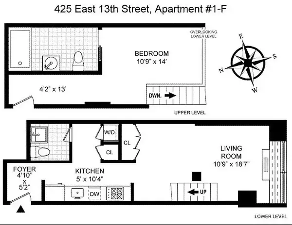 1 bedroom apartment for rent in East Village - Manhattan, New York