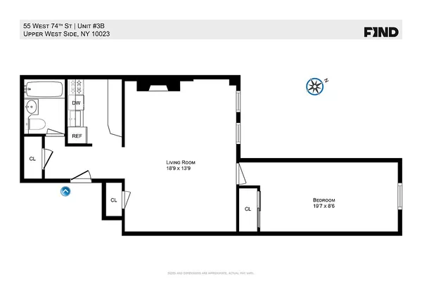 1 bedroom apartment for rent in Upper West Side - Manhattan, New York