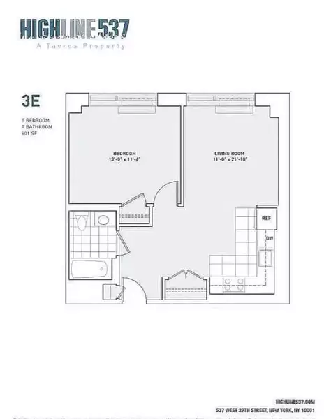 1 bedroom apartment for rent in Chelsea - Manhattan, New York