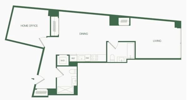 2 bedrooms apartment for rent in FiDi - Manhattan, New York