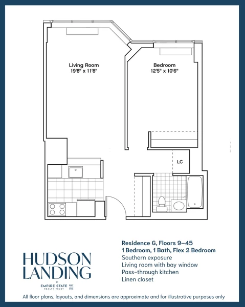 1 bedroom apartment for rent in Midtown West - Manhattan, New York