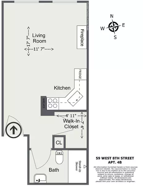 Studio Apartment for rent in West Village - Manhattan, New York