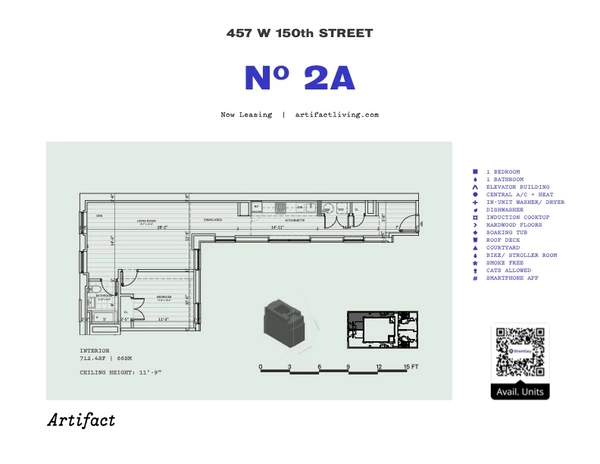 1 bedroom apartment for rent in Washington Heights - Manhattan, New York