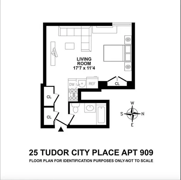 Studio Apartment for rent in Murray Hill - Manhattan, New York