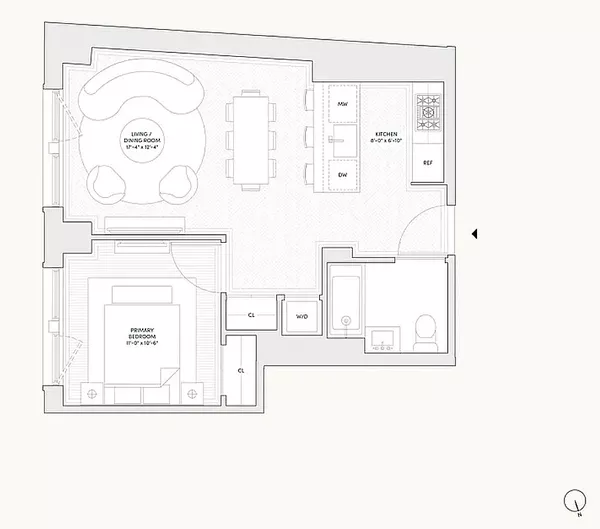 1 bedroom apartment for rent in Greenwich Village - Manhattan, New York